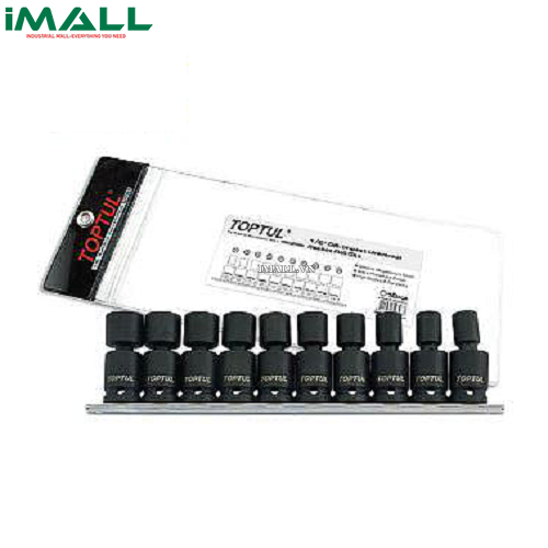 Bộ tuýp đen 10 món TOPTUL GDAG1001 (3/8 inch)
