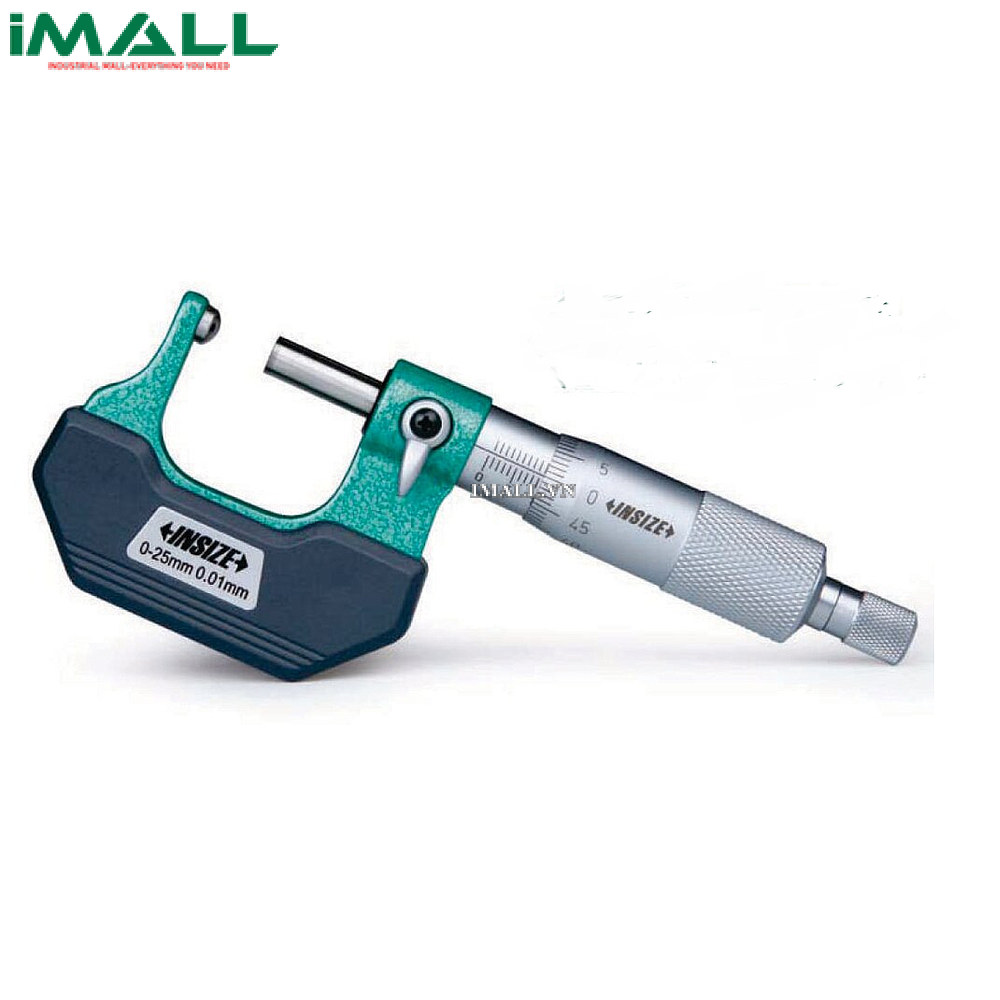 Panme đo độ dày thành ống cơ khí INSIZE 3260-75SA (50-75mm; 0.01mm; loại B)