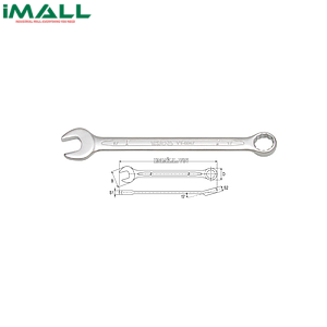 Cờ lê vòng miệng hệ mét Yato YT-0046 (46mm)