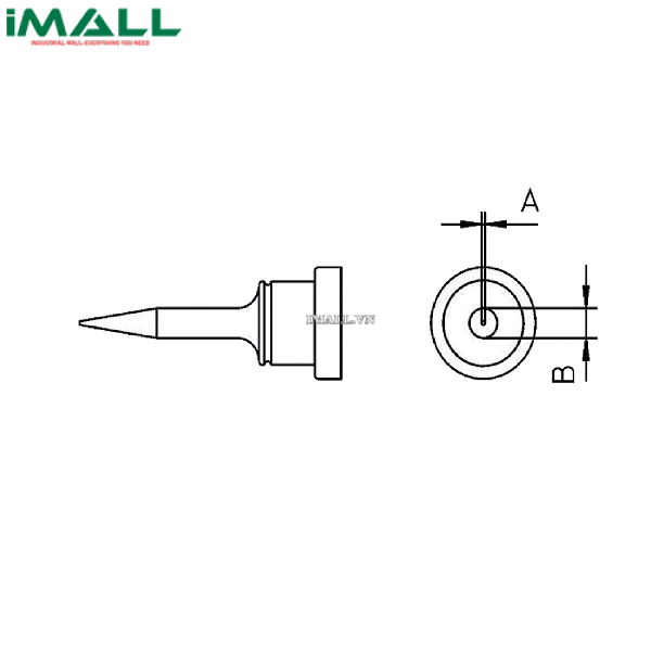 Đầu mũi hàn Weller LT 1SAHS