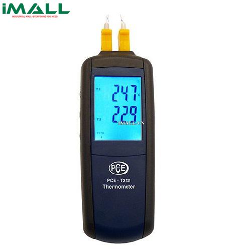 Thiết bị đo nhiệt độ tiếp xúc PCE-T312 (- 200~1372 °C )