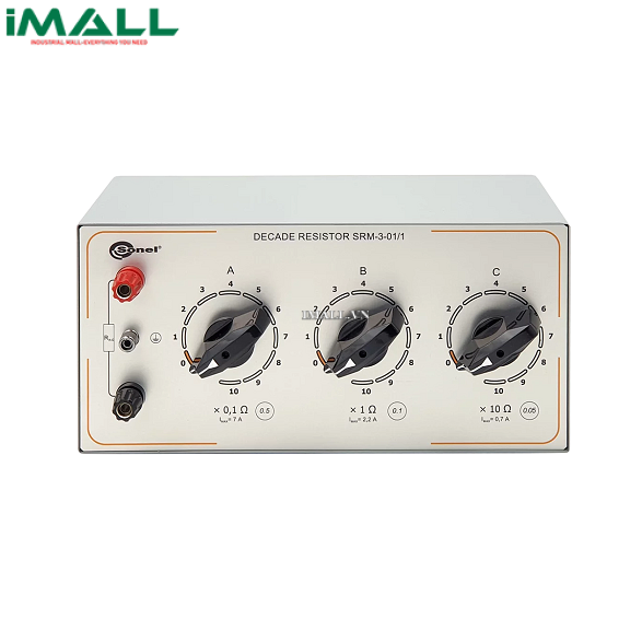 Hộp điện trở thập phân SONEL SRM-3-100k/3 (100 kΩ…111 MΩ)