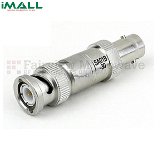 Bộ suy hao Fairview SA01B-30 (30 dB, BNC Male - BNC Female, 3 GHz, 2 Watts)
