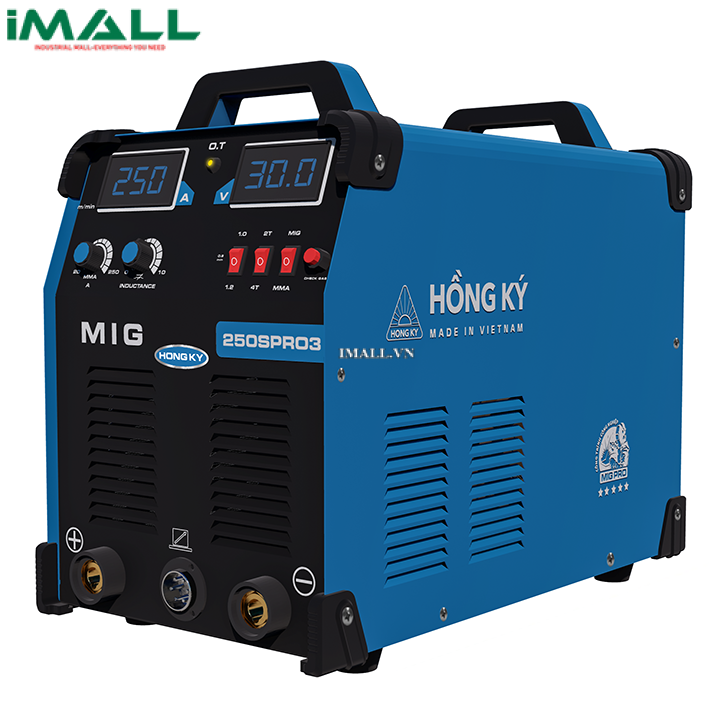 Máy hàn điện tử MIG Hồng Ký HK MIG 250S PRO3 (380V, 100-250A)