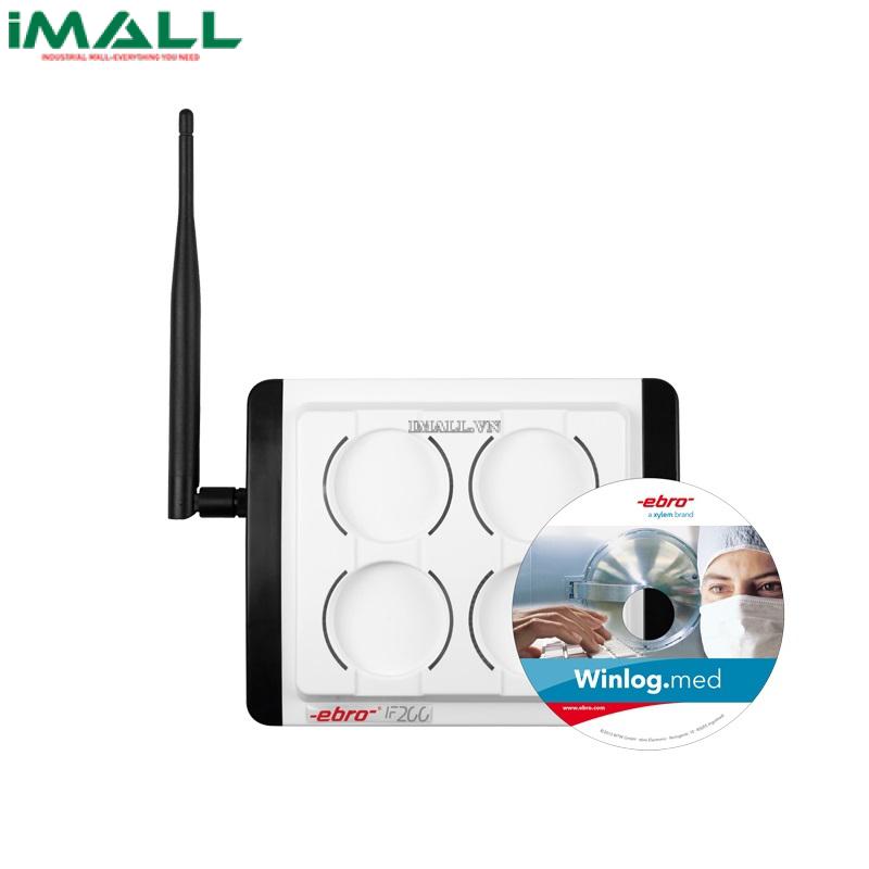 Bộ đọc dữ liệu 4 vị trí (dùng cho EBI 12) EBRO EBI IF 200 (SI 2110) (1340-6095)