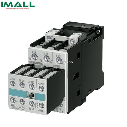 Contactor Siemens AC-3, 3RT1026-1AP64 (11KW/400V, Coil 220V, 2NO+2NC)