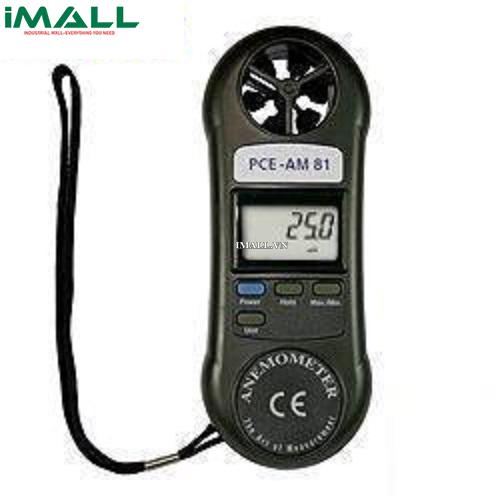 Máy đo tốc độ gió loại bỏ túi PCE-AM81