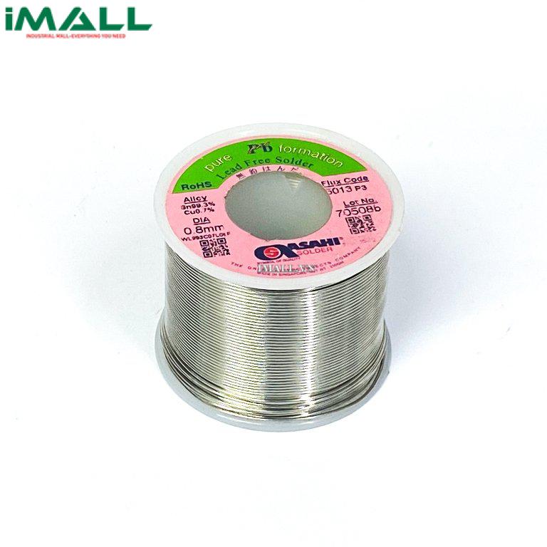 Chì hàn Lead Free 130 Asahi (SN99.3, CU0.7, 0.8mm, 250g)