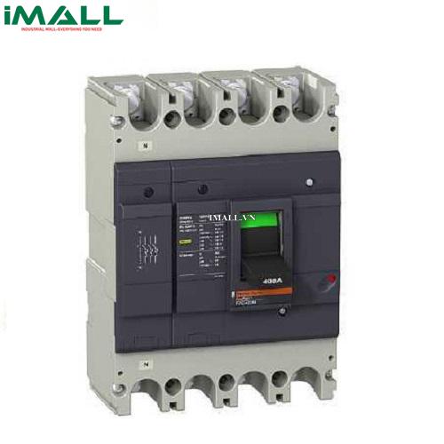 MCCB Schneider EZC400H4320N (320A 50kA 4P)