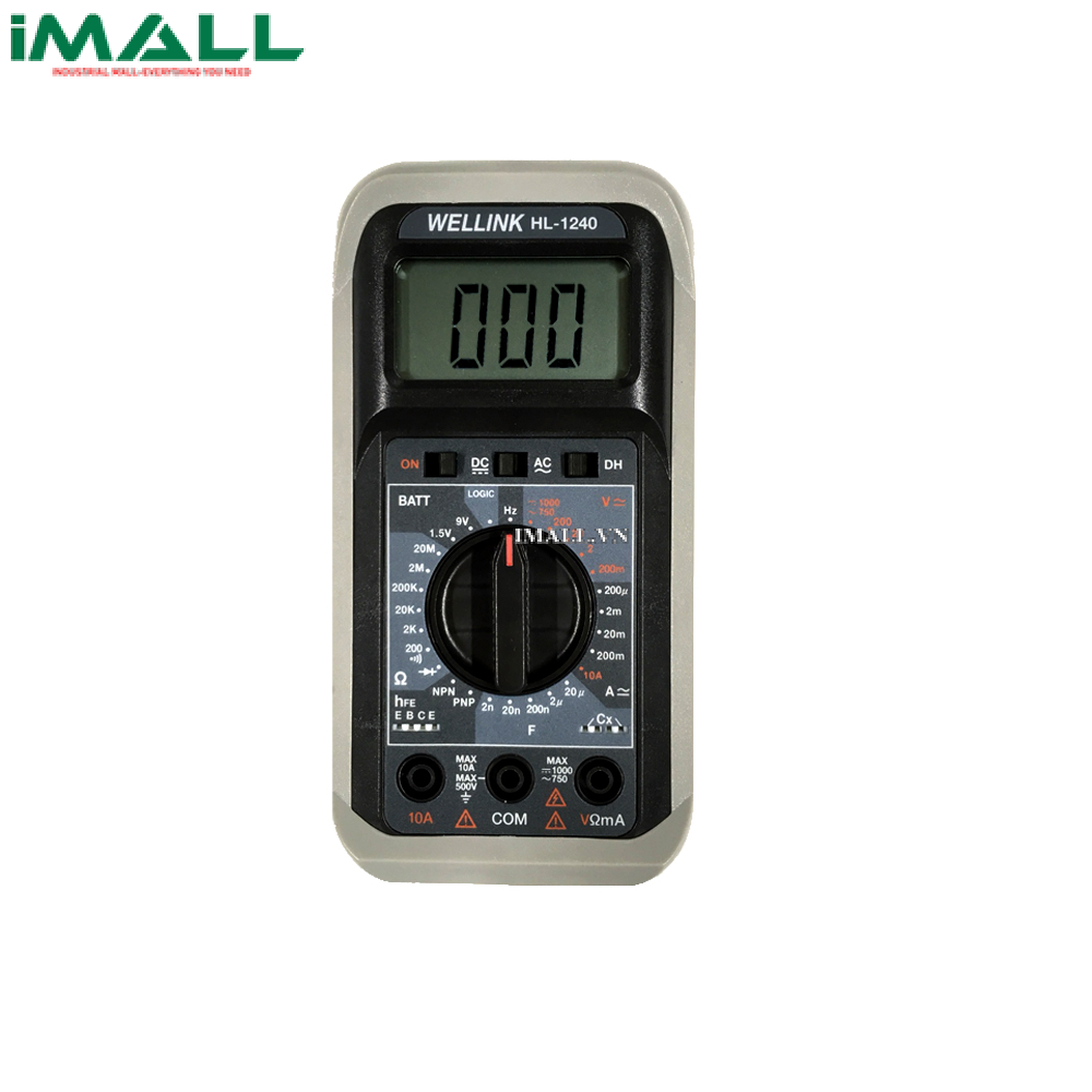 Đồng hồ vạn năng hiện số WELLINK HL-1240