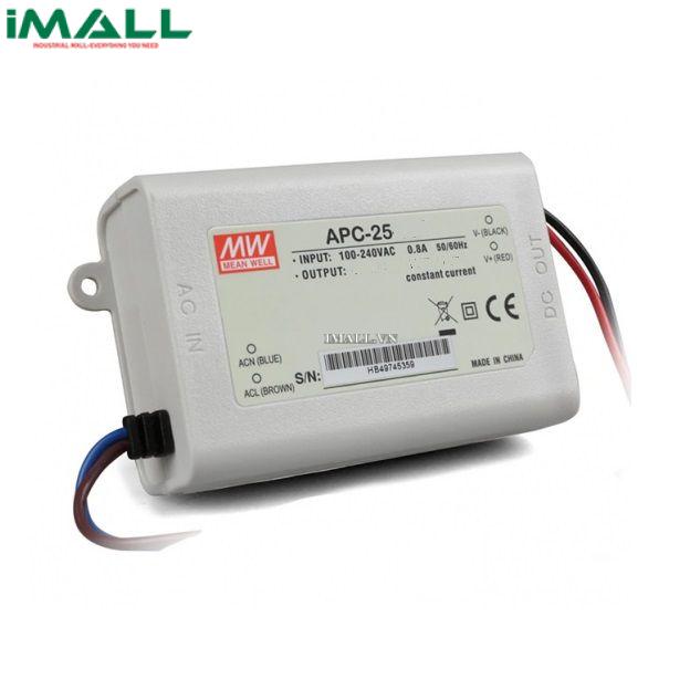 Bộ nguồn LED Meanwell PLD-25-350 (25W 36-58V 350mA)
