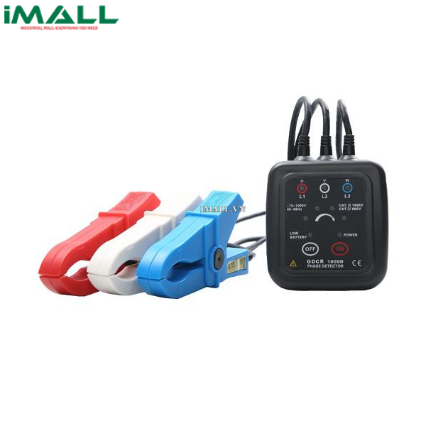 Thiết bị kiểm tra trình tự pha không tiếp xúc HV HIPOT GDCR1000D (ø10mm~ø40mm)