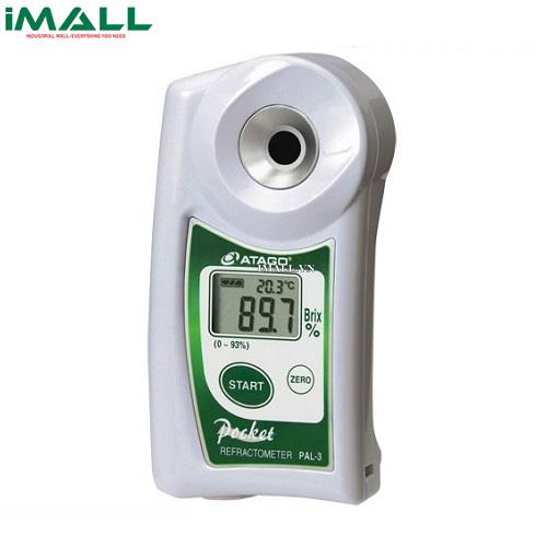 Khúc xạ kế điện tử đo độ ngọt ATAGO PAL-3 (0.0~93.0% Brix, Cat.no 3830)