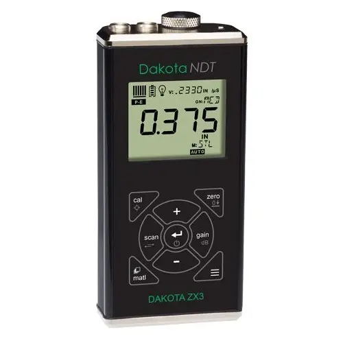 Máy đo độ dày siêu âm Dakota ZX3 (PE: 0.63 - 914.4mm)