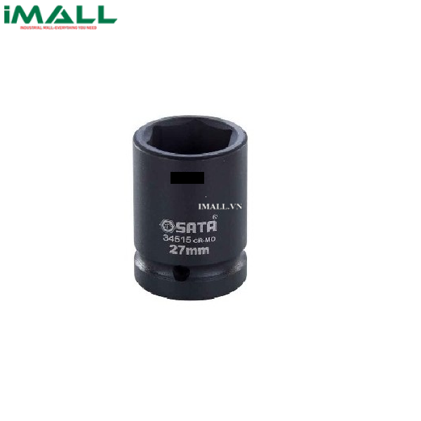 Đầu tuýp đen 6 cạnh 3/4" (23mm) SATA 34511