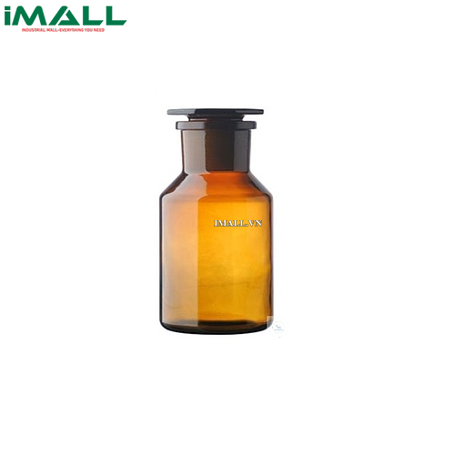 Chai nâu đựng mẫu nút thủy tinh WITEG 5 869 500 (500ml; 9 cái)