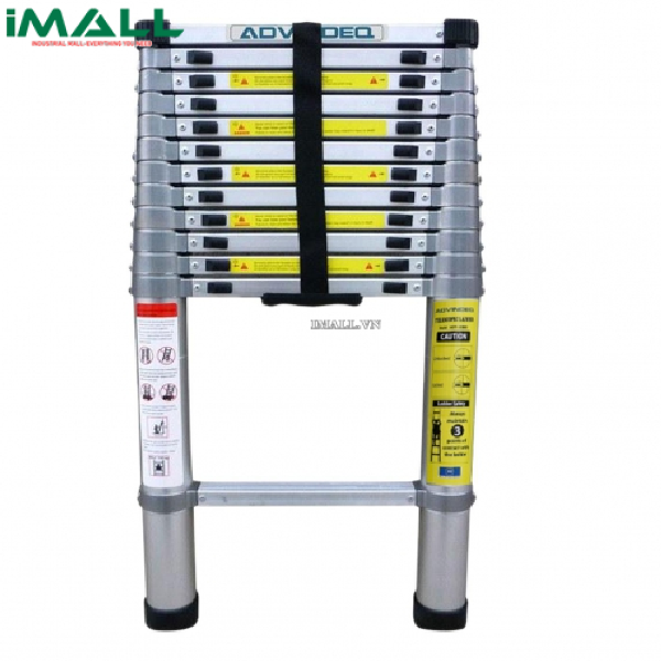 Thang nhôm rút gọn đơn Advindeq ADT212B (3.8m)