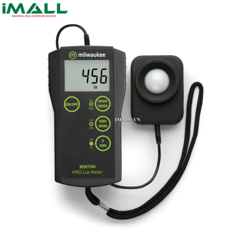 Máy đo cường độ ánh sáng MILWAUKEE MW700 Pro (50.000Lux)
