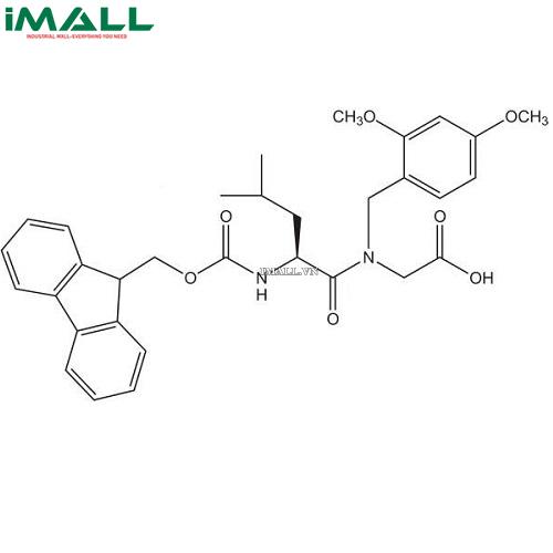 Hóa chất Fmoc-Leu-(Dmb)Gly-OH (C₃₂H₃₆N₂O₇; Chai thủy tinh 5 g) Merck 8521210005
