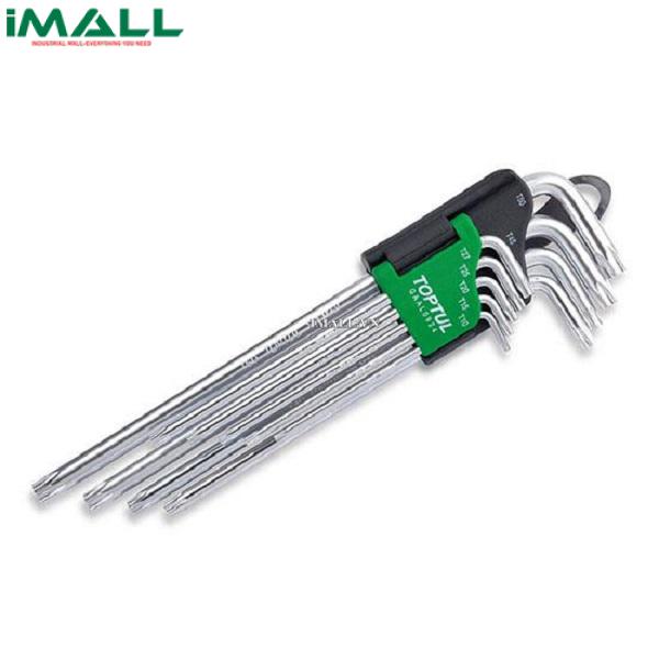 Bộ chìa lục giác đầu sao 9 món dài TOPTUL GAAL0924 (1.5~10 mm)