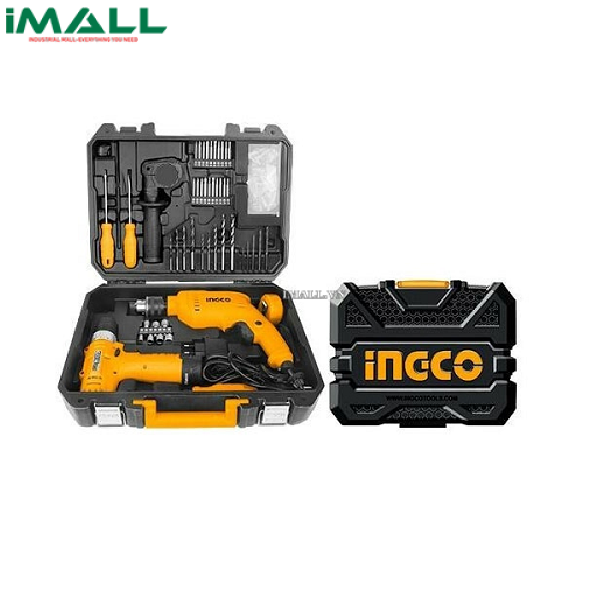 Bộ máy khoan và đồ nghề gia đình Ingco HKTHP11081 (108 chi tiết)