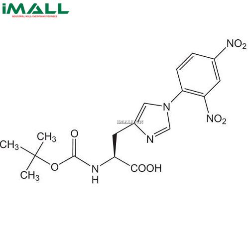 Hóa chất Boc-His(Dnp)-OH isopropanol (C₁₇H₁₉N₅O₈ * C₃H₈O; Chai nhựa 100g) Merck 8530080100