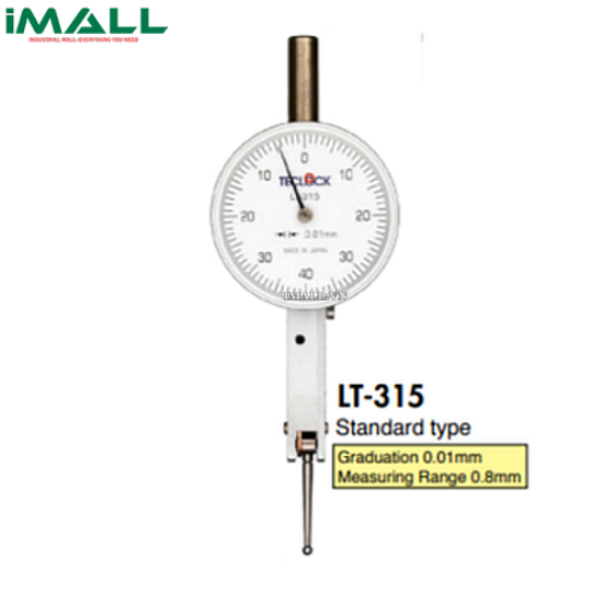 Đồng hồ so chân gập TECLOCK LT-315 (0.8mm/0.01mm)
