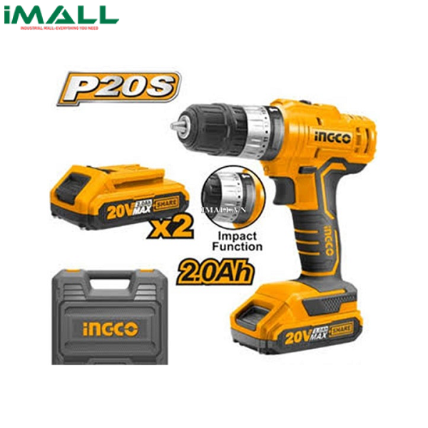 Máy khoan búa dùng pin Ingco CIDLI20012 (20V)