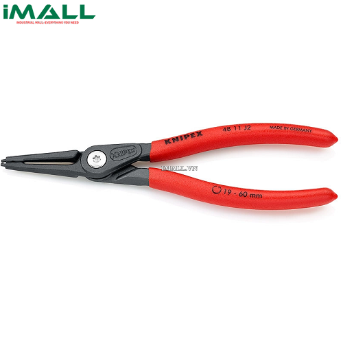 Kìm Mở Phe Trong Mở Phe Đường Kính Ø 19 - 60 mm Knipex 48 11 J2