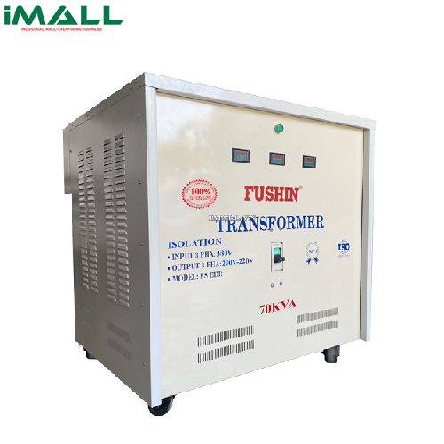 Cách ly 3P 380V/220V 70KVA - Dây Nhôm Fushin S.IICL3P-70K