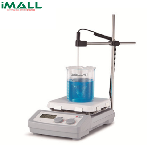 Máy khuấy từ gia nhiệt LCD DLAB MS7-H550-Pro package 1 (~550°C; 100~1500rpm; gồm PT1000A) (8130122111)