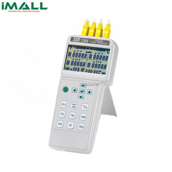 Máy ghi dữ liệu/ đo nhiệt 4 kênh TES-1384