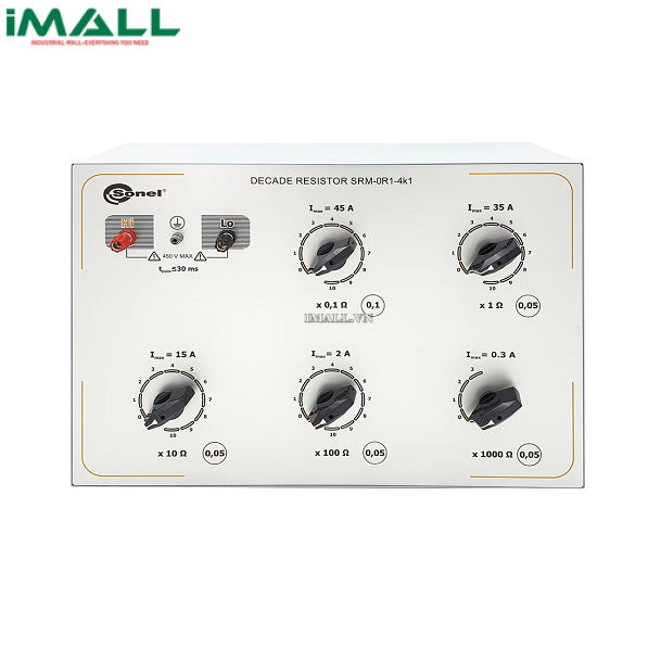 Hộp điện trở chuẩn thập phân SONEL SRM-0R1-4k1