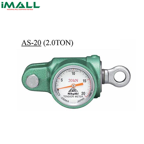 Máy đo lực kéo hiển thị kim 20KN (2000kg) NAGAKI AS-20