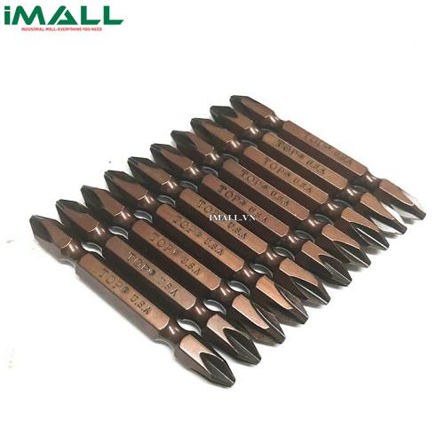Mũi Vít 2 Đầu Ngắn Xi Nâu TOP TBD-14067B (65mm)