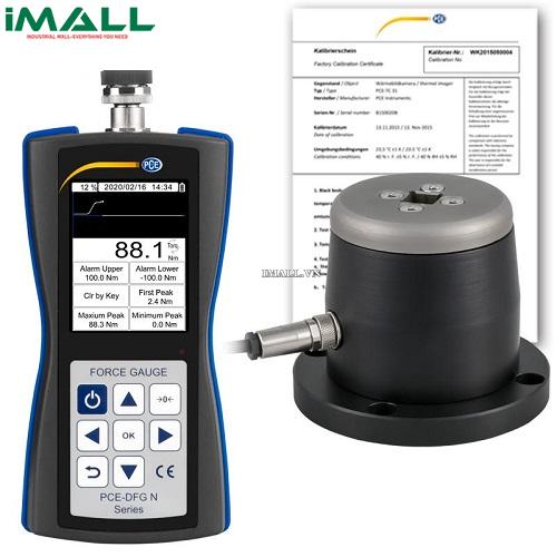 Máy đo mô-men xoắn (100 Nm; kèm Certificate ISO) PCE DFG N 100TW-ICA