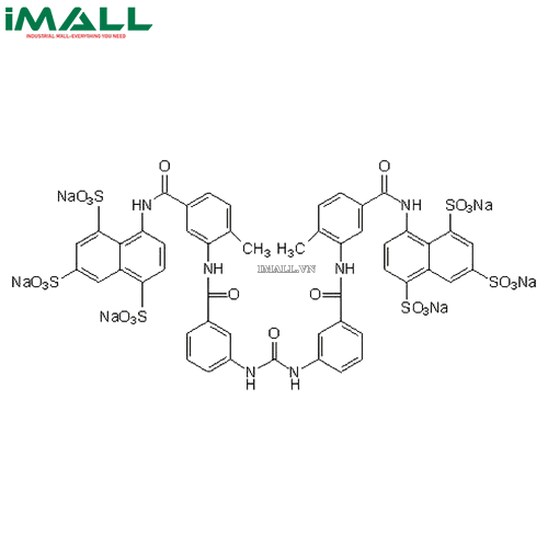 Hóa chất Suramin, Sodium Salt (C₅₁H₃₄N₆O₂₃S₆ . 6Na, ống nhựa 50mg) Merck 574625-50MG US1574625-50MG