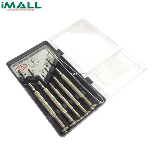 Bộ Tua Vít Sửa Đồng Hồ, Laptop 6 Cây (Có Nhíp) TOP TPD-30007