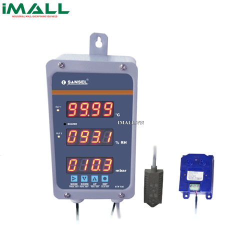 Đồng hồ đo độ ẩm, nhiệt độ & áp suất Sansel HTP 196 (0~60°C; 0~100%RH; 0~2000mbarA)