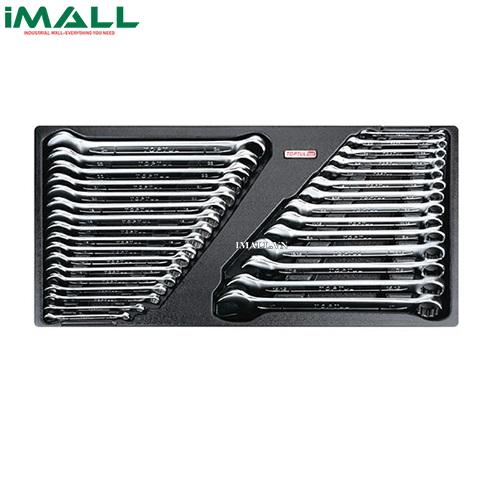 Bộ cờ lê vòng miệng 31 chi tiết (AAEB: 6~24mm,  ACEB: 1/4" ~ 1") Toptul GZC-3104