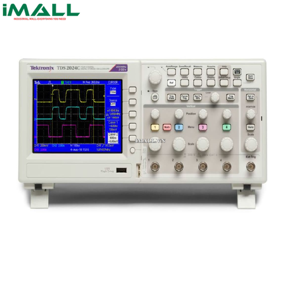 Máy hiện sóng số TEKTRONIX TDS2022C (200MHz, 2 kênh)