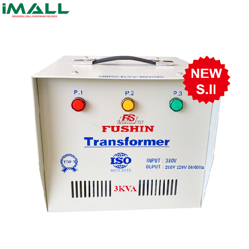 Tự ngẫu 3P 380V/220V 6KVA - Thông Dụng Fushin S.IIAL3P-6K