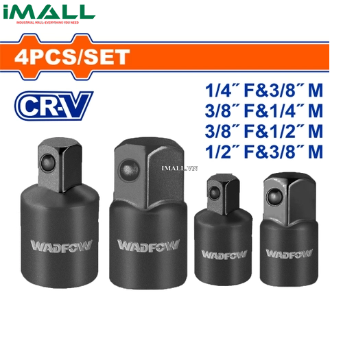 Bộ 4 đầu chuyển đầu tuýp Wadfow WMS6404