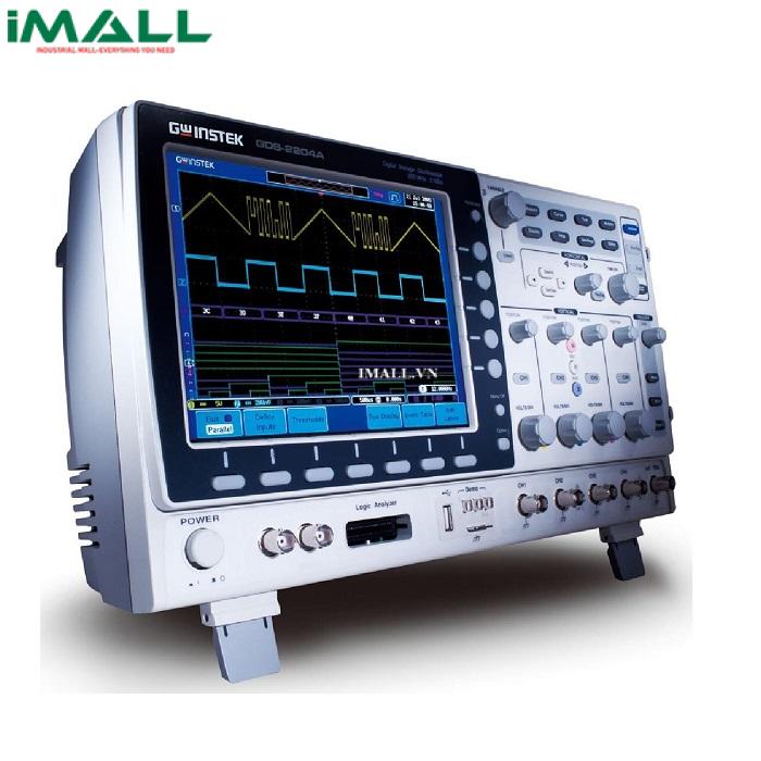 Máy hiện sóng GW INSTEK MSO-2204EA (200Mhz, 4 kênh, 1 Gsa/s, phân tích logic, Phát xung)