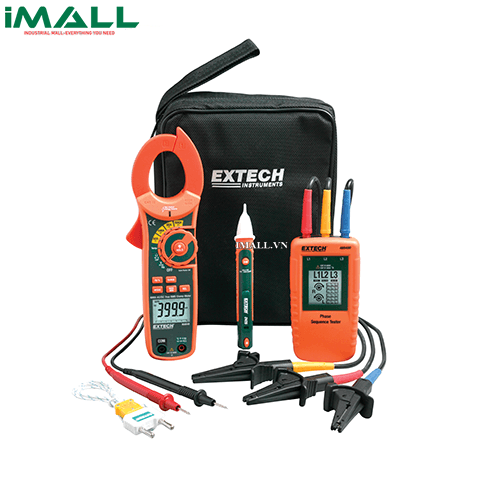 Bộ kít Ampe kìm EXTECH MA640-K (600A; true RMS)