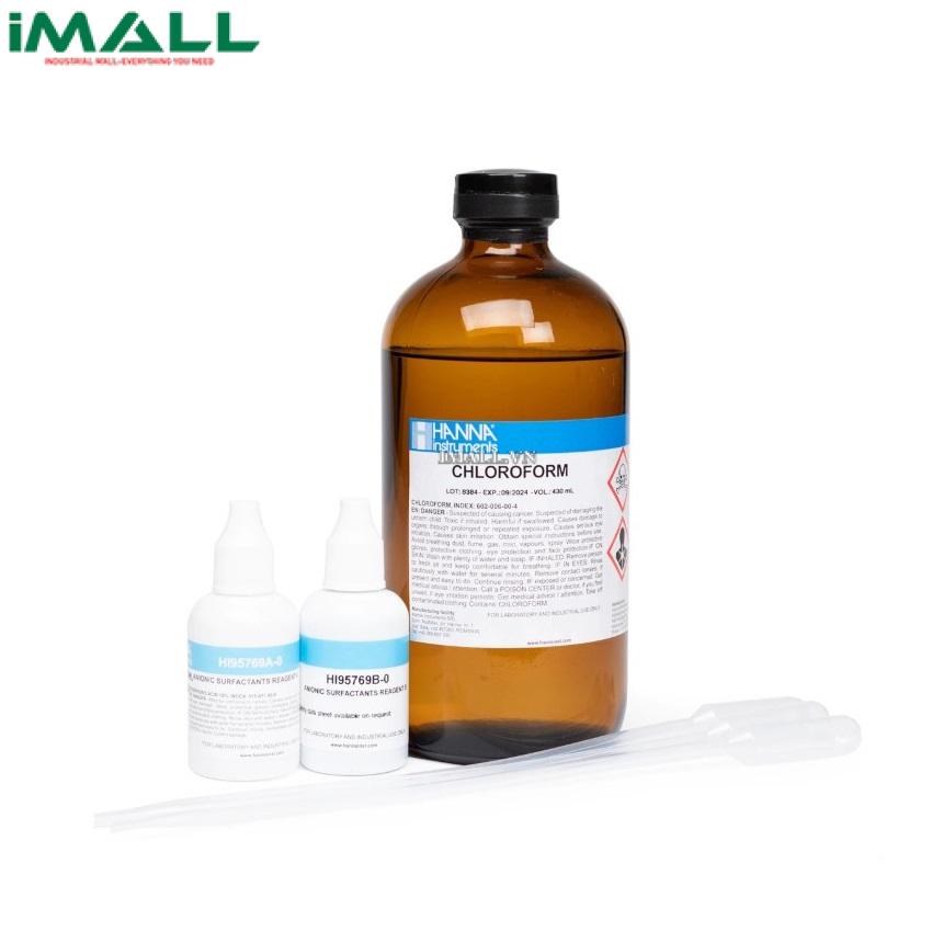 Thuốc thử dùng để đo anion hoạt động bề mặt HANNA HI95769-01 (40 lần)