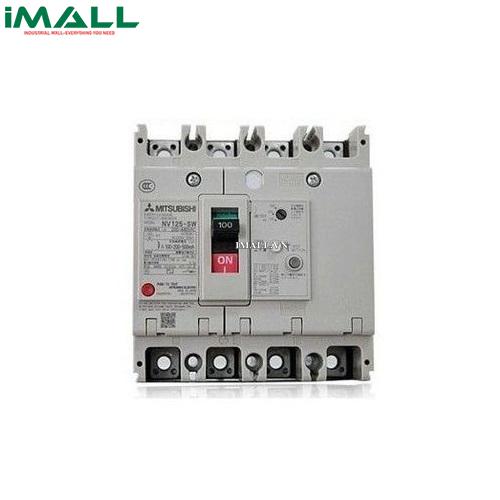 Aptomat chống giật ELCB Mitsubishi NV125-HV 4P 100A (50kA)