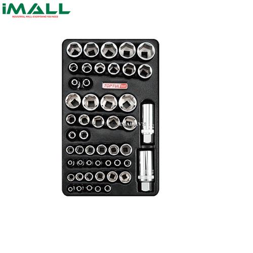 Bộ tuýp 1/4" và 3/8" 50 chi tiết Toptul GZA-5001