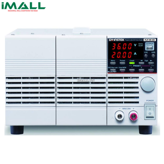 Bộ nguồn lập trình DC GW INSTEK PLR36-20 (720W; 60V; 20A)