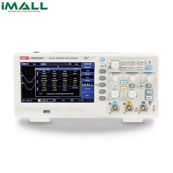 Máy hiện sóng số UNI-T UTD2102CEX+ (100MHz, 2CH, 1GS/s)